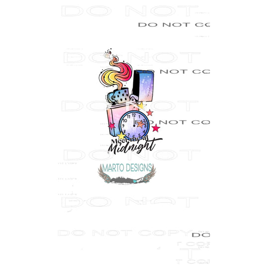 Midnight Sleeve #9433 Sublimation transfers - Heat Transfer