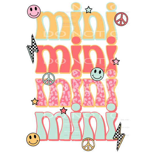 Mini #4617 Sublimation transfers - Heat Transfer Graphic Tee