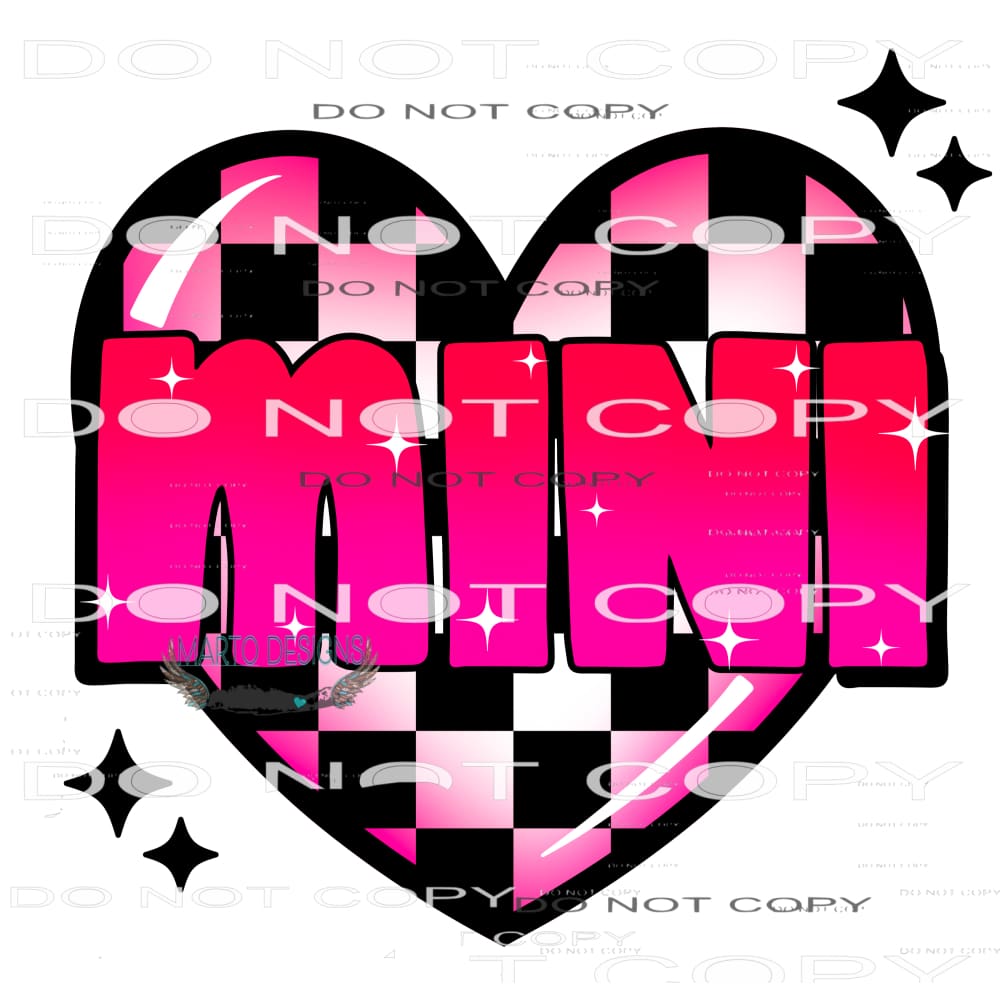 Mini #9167 Sublimation transfers - Heat Transfer Graphic Tee