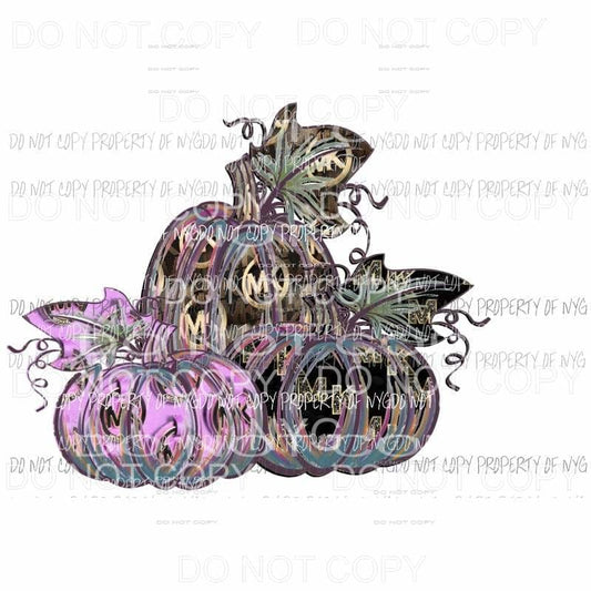 MK Pumpkin Trio Michael Kors Sublimation transfers Heat Transfer