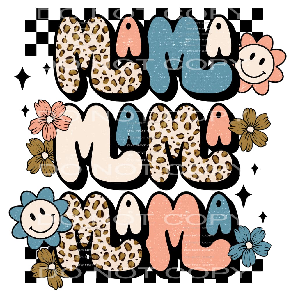 Mom Dad Family #3203 Sublimation transfers - Heat Transfer