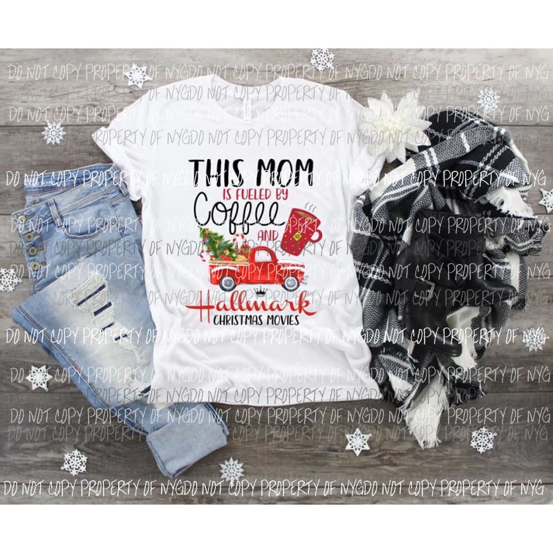 Mom fueled on coffee and hallmark Sublimation transfers Heat Transfer