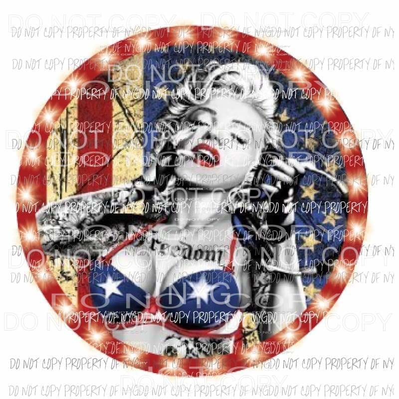 Monroe Freedom Sublimation transfers Heat Transfer