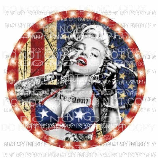 Monroe Freedom Sublimation transfers Heat Transfer