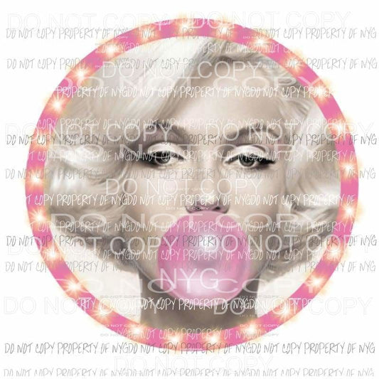 Monroe lights 2 Sublimation transfers Heat Transfer