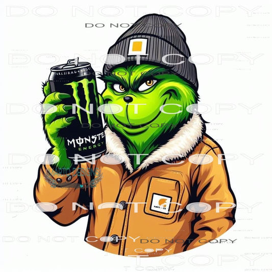 Monster Grinch #8486 Sublimation transfers - Heat Transfer