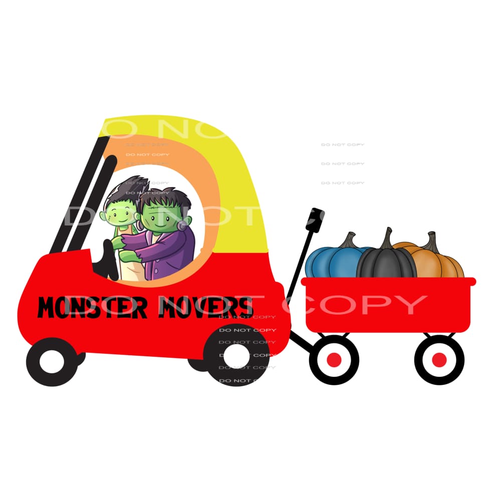 monster movers #8051 Sublimation transfers - Heat Transfer