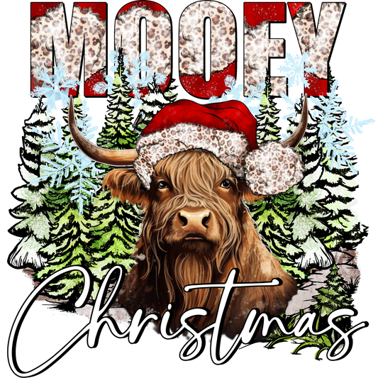 Mooey Christmas #8812 Sublimation transfers - Heat Transfer