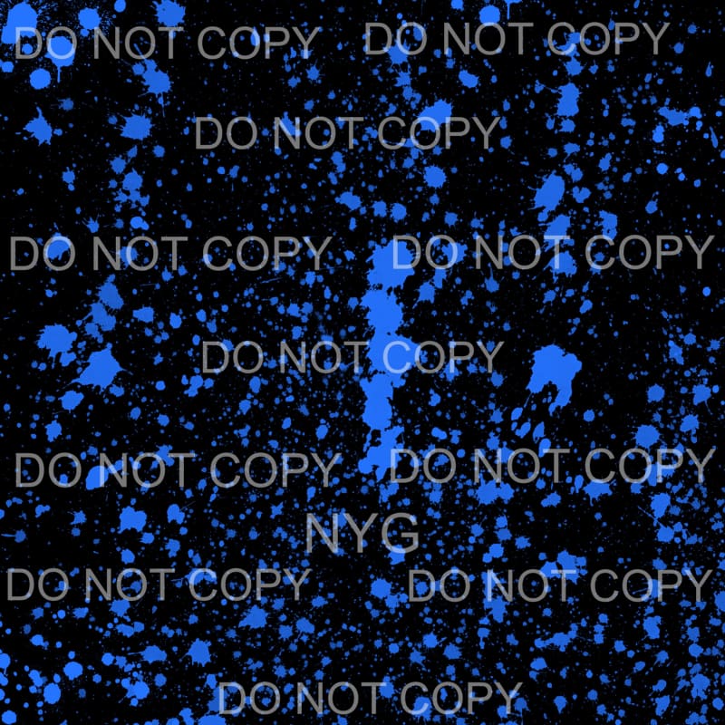 Neon Paint Splatter Sheet #10 Sublimation transfers - 13 x 9