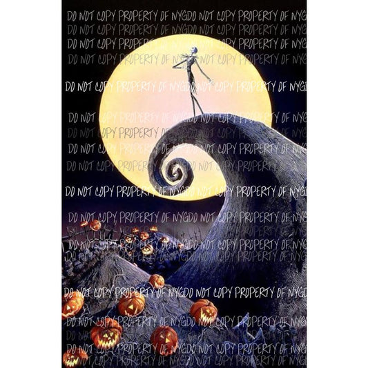 Nightmare Before Christmas # 15 Sublimation transfers Heat Transfer