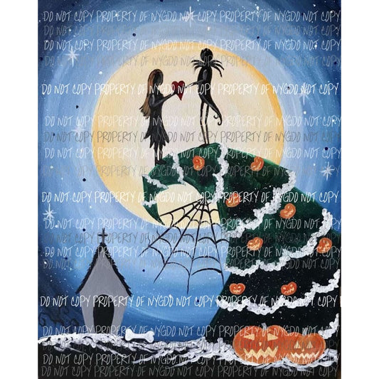 Nightmare Before Christmas # 19 Sublimation transfers Heat Transfer