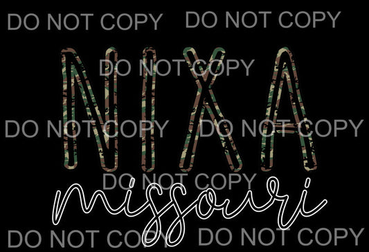 NIXA Missouri # 3 Sublimation transfers - Heat Transfer