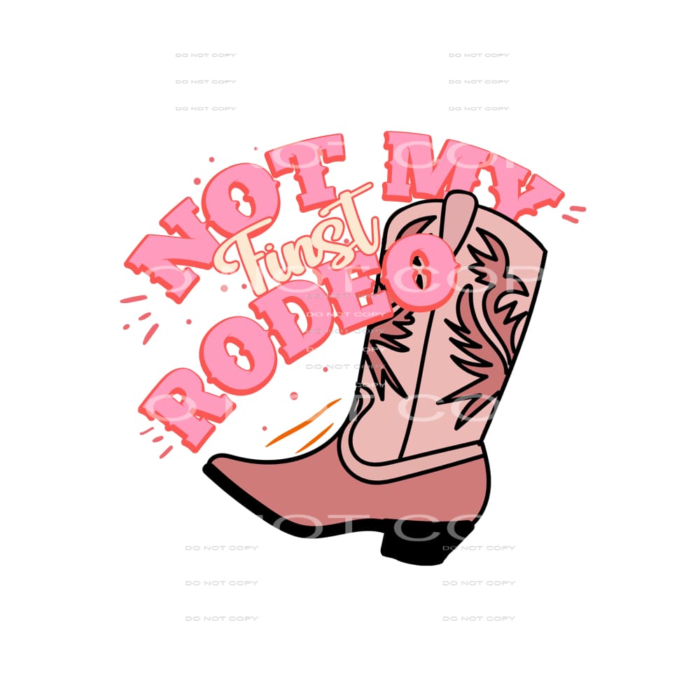 Not my first rodeo # 239 Sublimation transfers - Heat