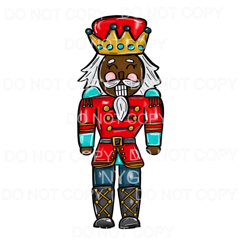 Nutcracker Dark Skin #1347 Sublimation transfers - Heat 