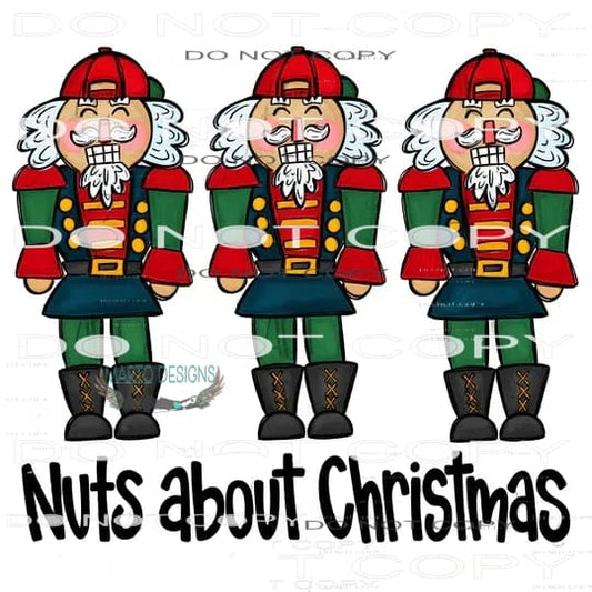 Nuts About Christmas #8127 Sublimation transfers - Heat