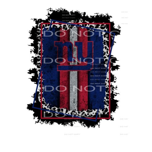 NY giants #6470 Sublimation transfers - Heat Transfer