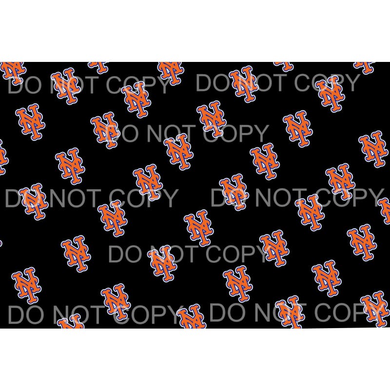 NY Mets New York Baseball Sheet Sublimation transfers - Heat
