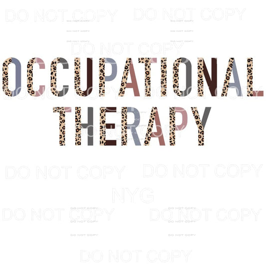 Occupational Therapy # 9601 Sublimation transfers - Heat 