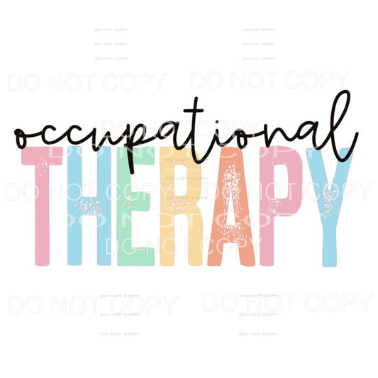 Occupational Therapy # 9602 Sublimation transfers - Heat 