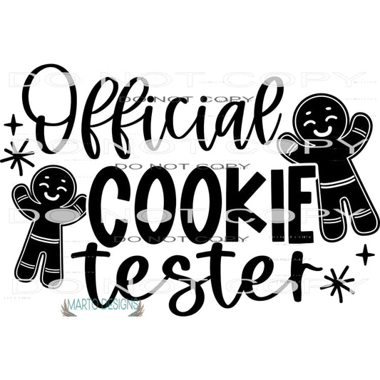 Official Cookie Tester #7909 Sublimation transfers - Heat