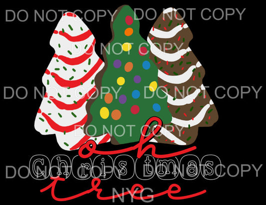 Oh Christmas Tree Little Debbie Snack Cake Trees #1005 