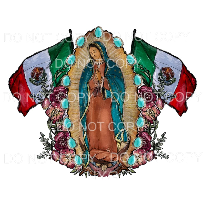Our Lady Of Guadalupe Sublimation transfers - Heat Transfer