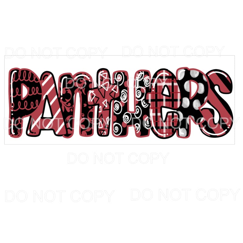 Panthers you choose Colors in drop down menu Sublimation 
