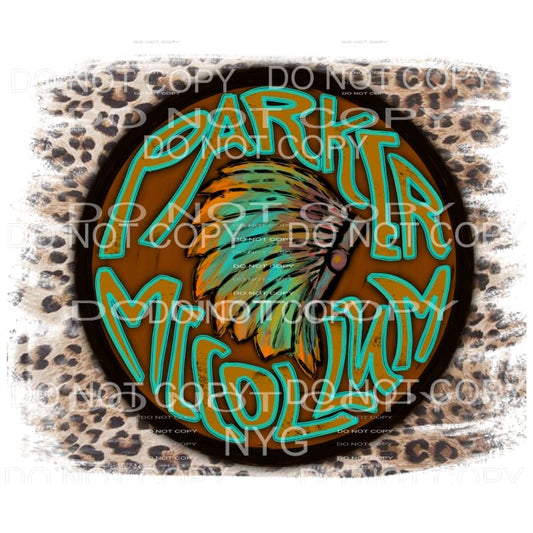 Parker McCollum Hand Drawn Sublimation transfers - Heat 