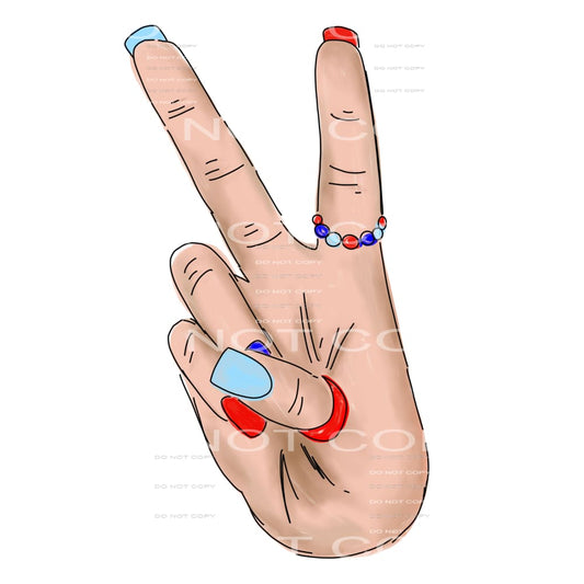 peace #6730 Sublimation transfers - Heat Transfer