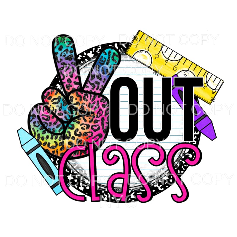 Peace Out # 3 Pre k - 4th peace out class peace out school. 