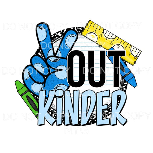 Peace Out # 4 Pre k - 4th peace out class peace out school. 