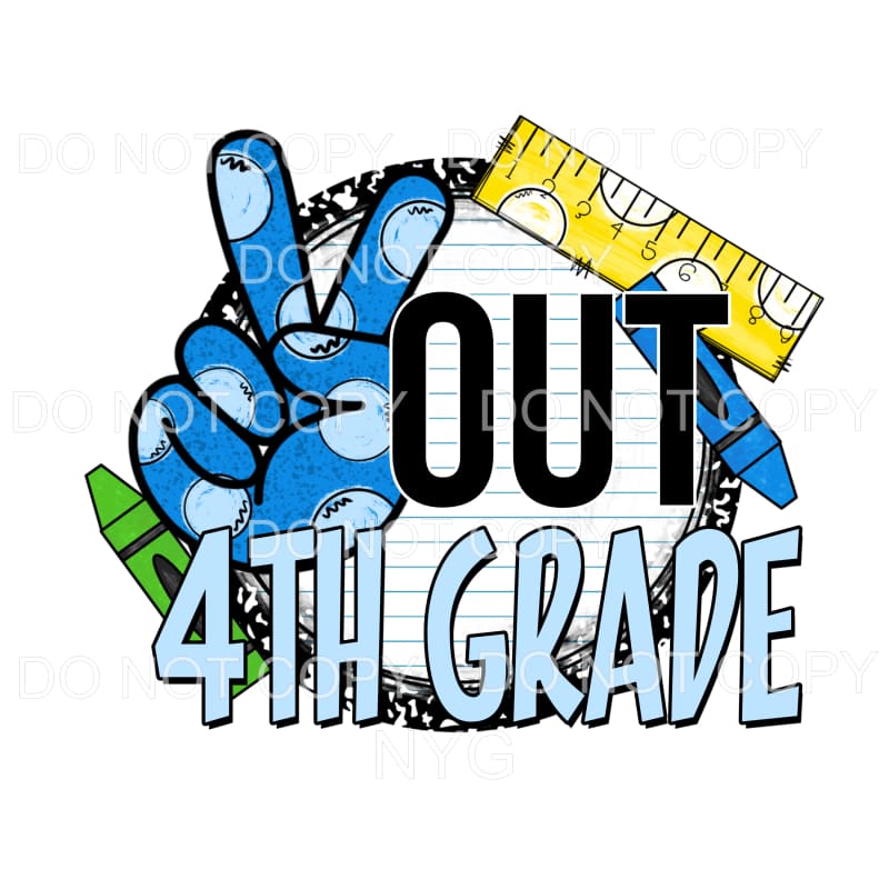 Peace Out # 4 Pre k - 4th peace out class peace out school. 