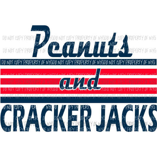 peanuts and cracker jacks sublimation transfer Heat Transfer