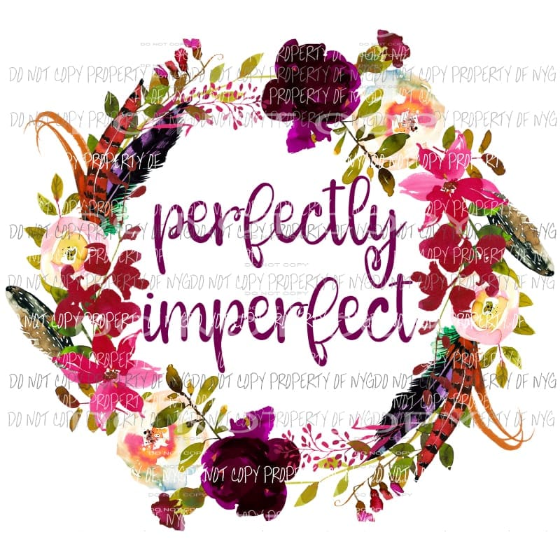 Perfectly Imperfect Sublimation transfers Heat Transfer
