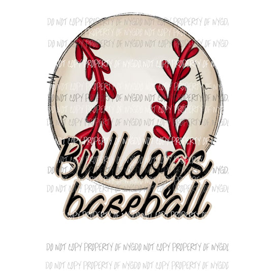 Personalized Team Baseball put your team in the note section Sublimation transfers Heat Transfer
