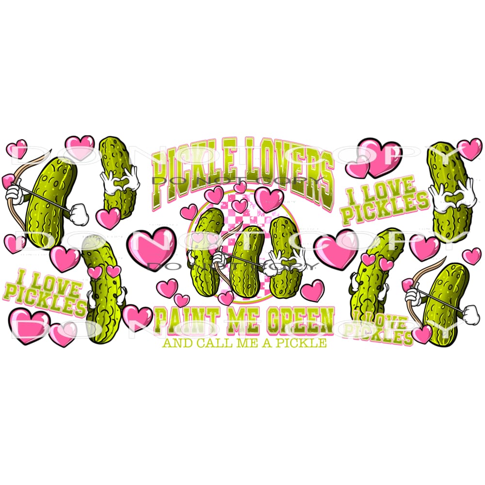 Pickle Lover #9264 Sublimation transfers - Heat Transfer