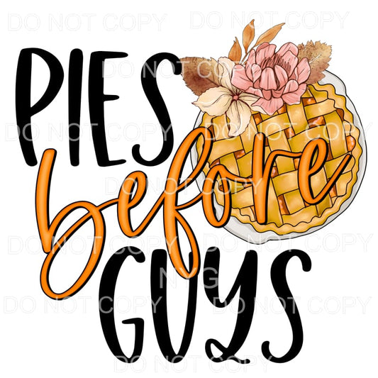 Pies Before Guys Flowers Sublimation transfers - Heat 