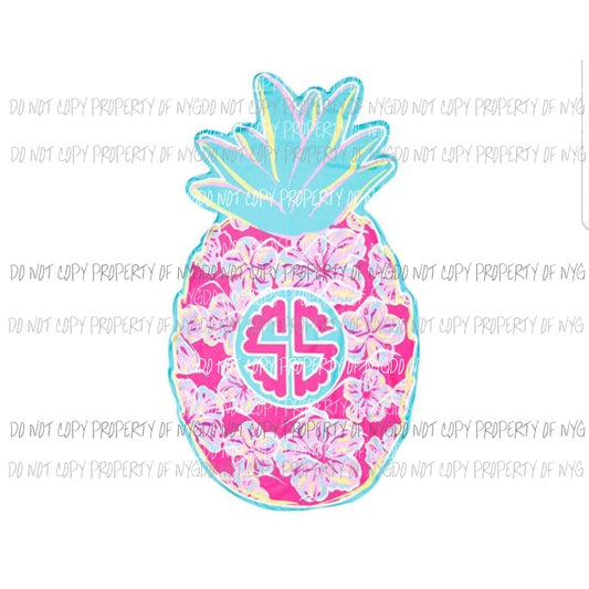 Pineapple SS Sublimation transfers Heat Transfer