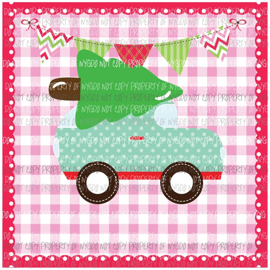 pink tree Sublimation transfers Heat Transfer