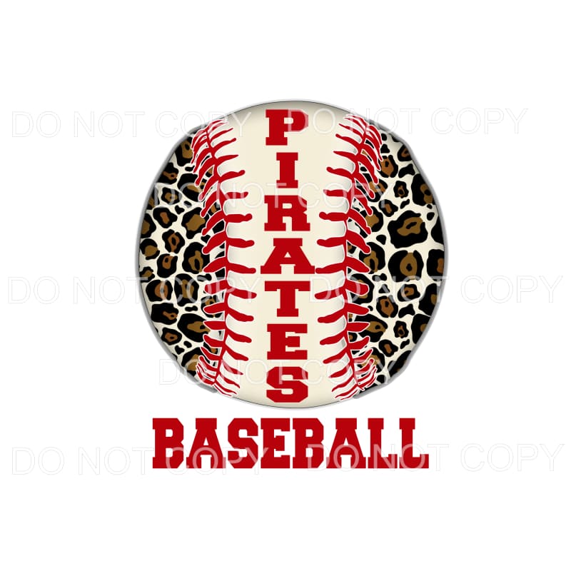 Pirates Baseball choose color in drop down menu Sublimation 