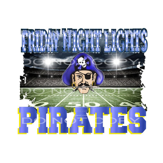 PIRATES Colors in dropdown menu Sublimation transfers - Heat