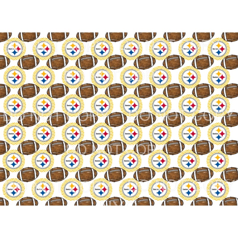 Pittsburgh Steelers Football Sheet #1 Sublimation transfers 