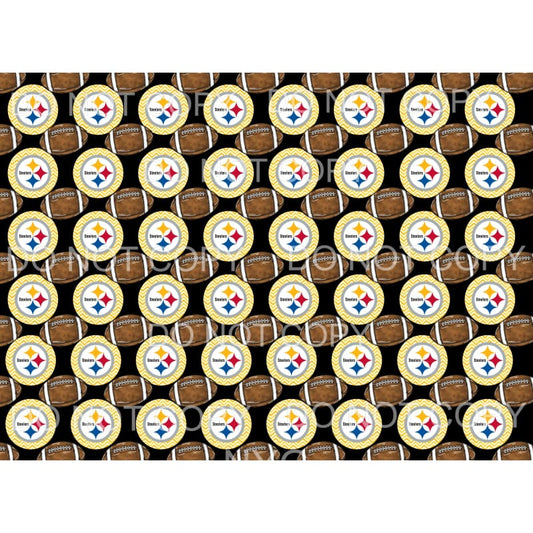 Pittsburgh Steelers Football Sheet #2 Sublimation transfers 