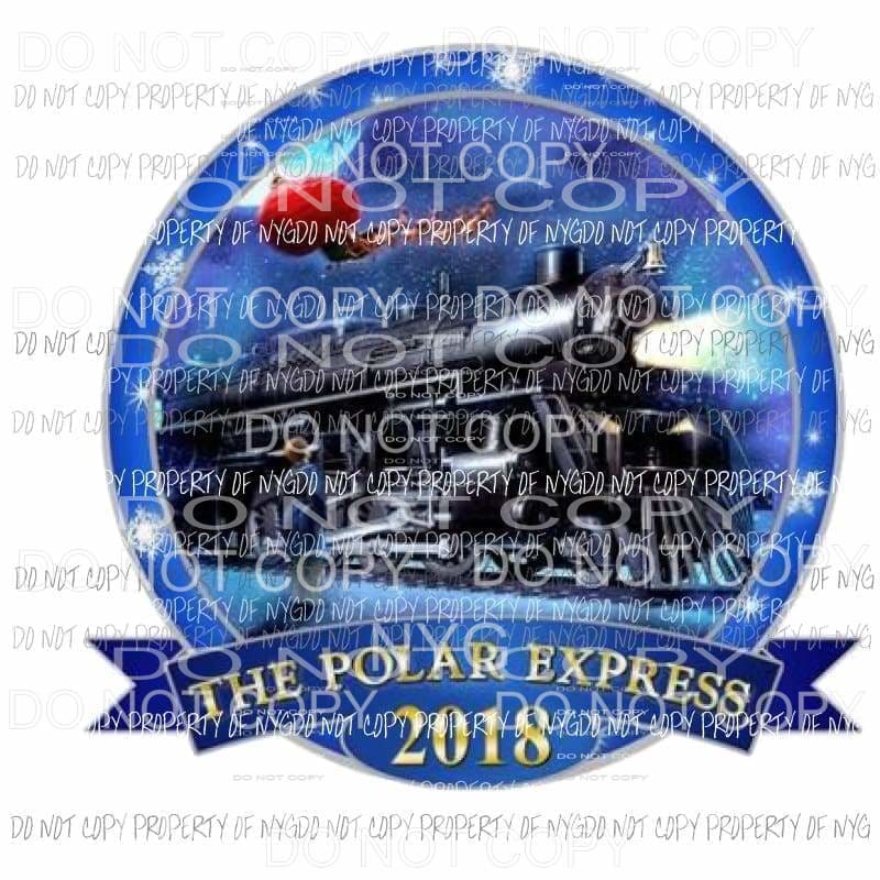 Polar bear express 5 Sublimation transfers Heat Transfer