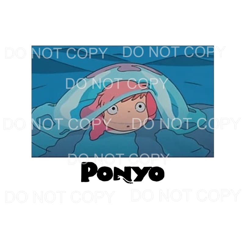 ponyo # 6555 Sublimation transfers - Heat Transfer