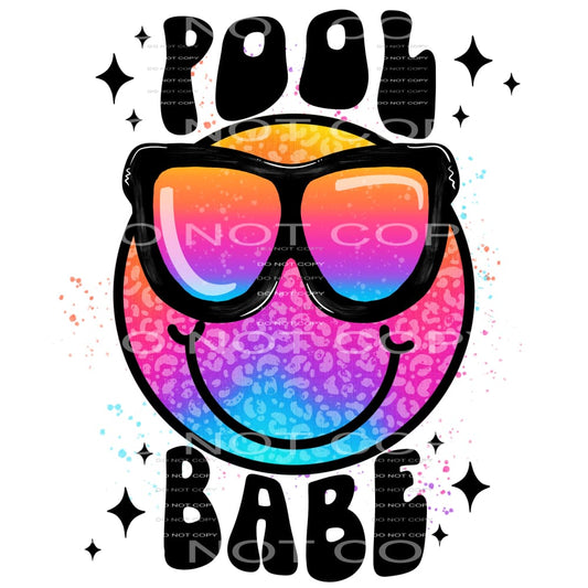 pool babe #6387 Sublimation transfers - Heat Transfer