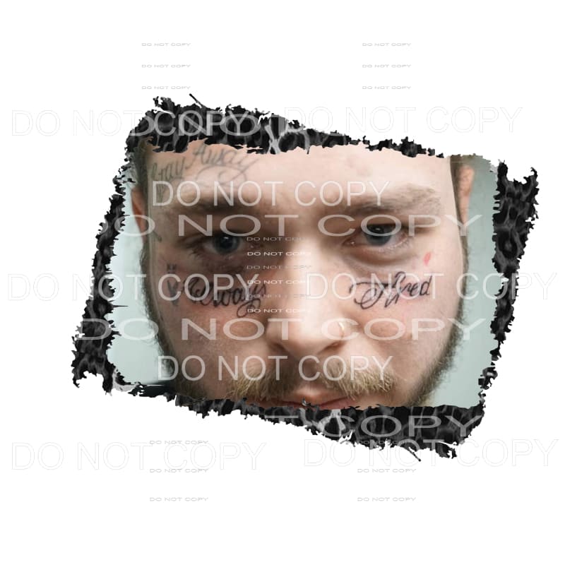 Post Malone # 11 Sublimation transfers - Heat Transfer