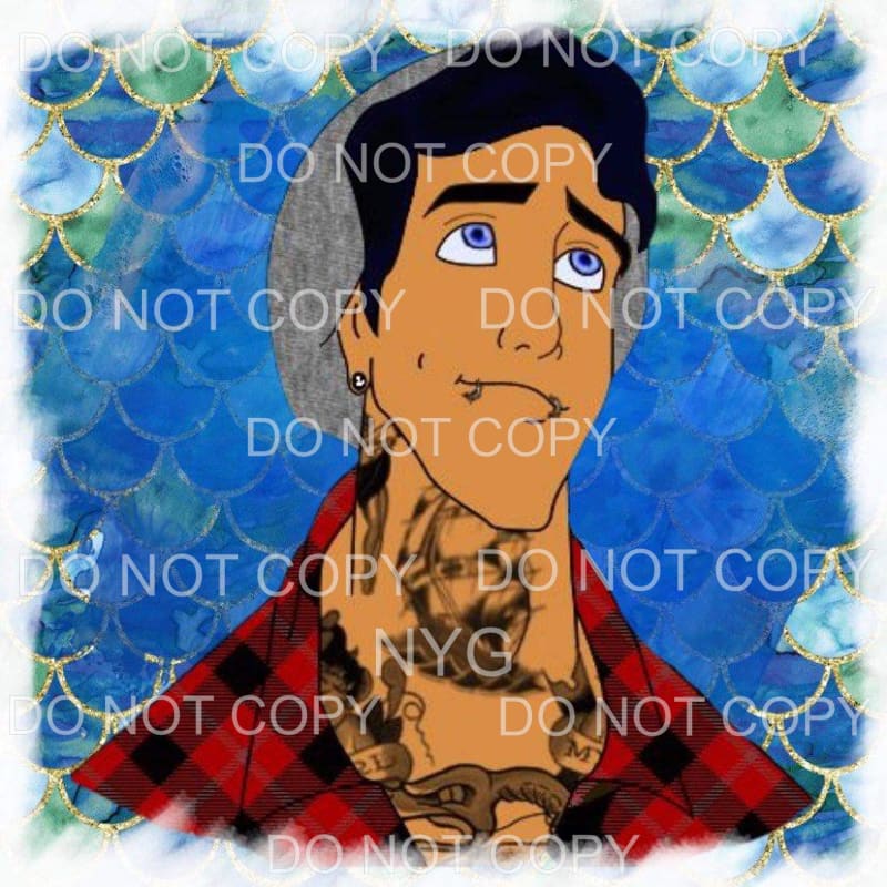 PRINCE ERIC Sublimation transfers - Heat Transfer