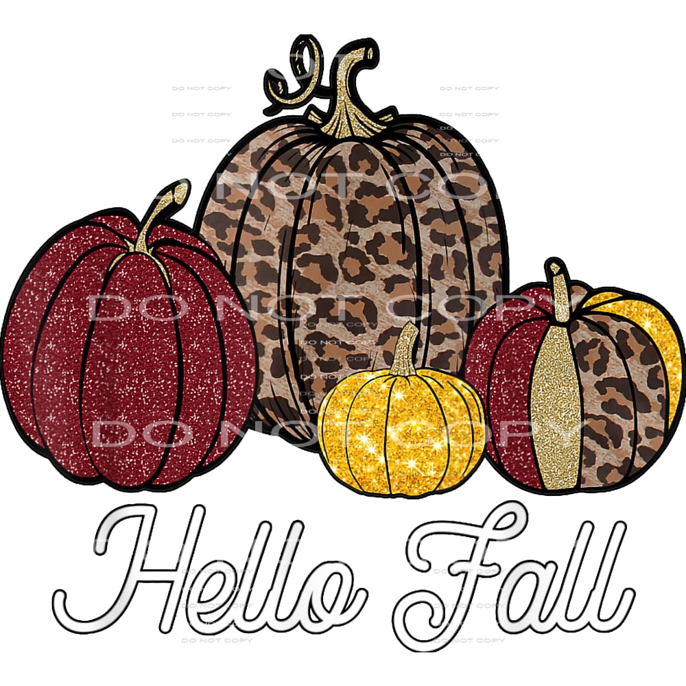 Pumpkins # 8770 sublimation transfers - Heat Transfer