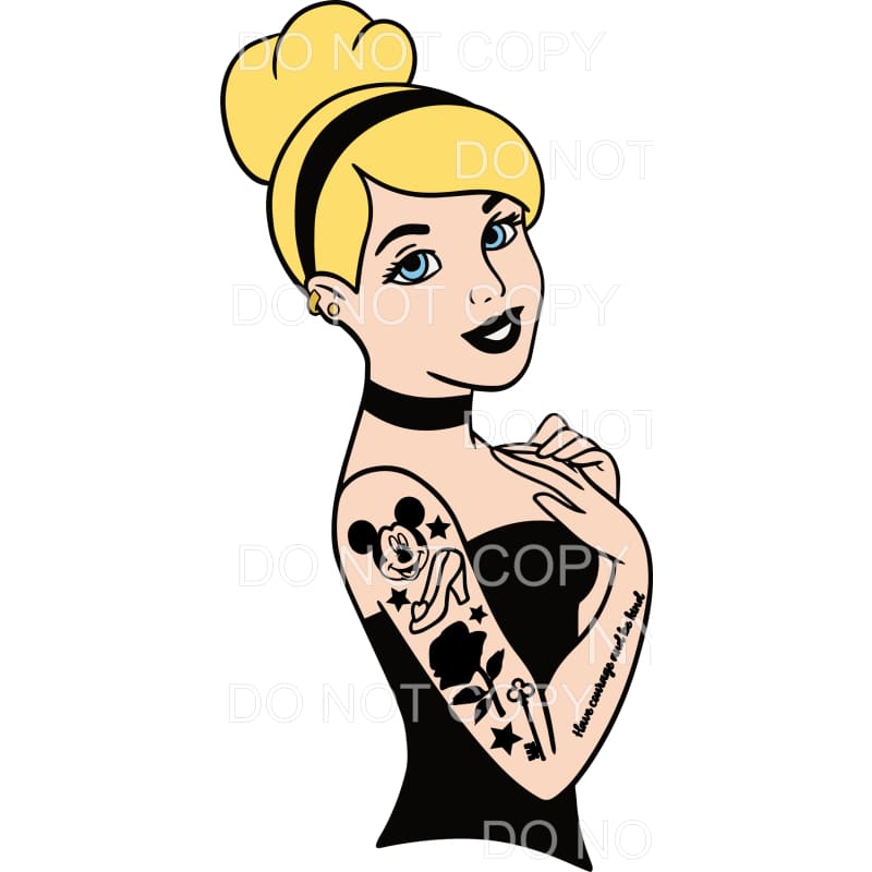 punk princess # 102 Sublimation transfers - Heat Transfer